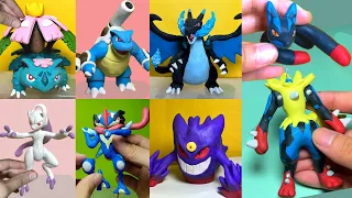 Mega Pokémon Figures Making - Mega Charizard, Lucario, Venusaur, Blastoise, Mewtwo, Gengar, Greninja