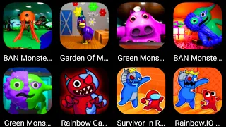 Ban Monster Life Challenge 3,Green Monster 4 All Boss,Garden Of Monsters Survival 3D