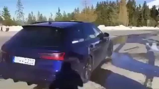 Audi RS6 power sliding (DRIFT)