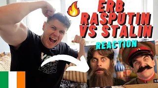 FIRST TIME LISTENING ERB - RASPUTIN VS STALIN!! 140 MILLION VIEWS!((IRISH REACTION!!))