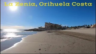 La Zenia Beach, Orihuela Costa, Alicante, Costa Blanca, Spain. Walking Tour 01-02-21 🇪🇸