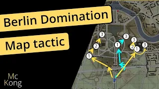 MAP TACTICS in War Thunder - Berlin Domination KEY POSITIONS for realistic tank battles