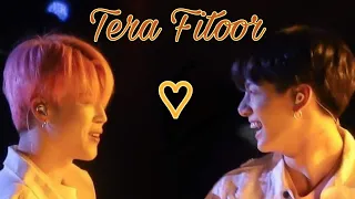 Jikook/Kookmin X Tera Fitoor | BTS Hindi Song Edit | Jimin Jungkook fmv