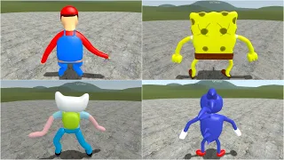 What if I Become All 3D Sanic Clones Memes in Garry's Mod!