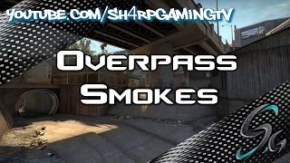CSGO Overpass Smokes