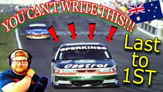 NASCAR Fan Reacts to Larry Perkins Last to First - Best Touring Car Race Ever?