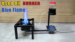 DIY USED OIL BURNER STOVE | Creative inventions LMTN