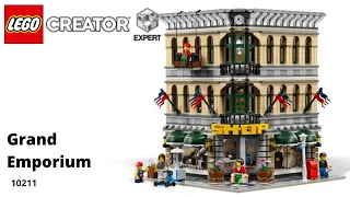 LEGO® CREATOR Review Grand Emporium with LIGHT (Model 10211) #TheTravelQuintessential