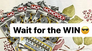 Winning on Florida Lottery monopoly secret ball scratch off tickets! ￼