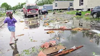 Tornado-Warned-Storm Destroys Southwest Michigan Neighborhood