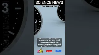 Did You Know? Flying Clocks Prove Einstein's Relativity! #shorts #science #einstein #news