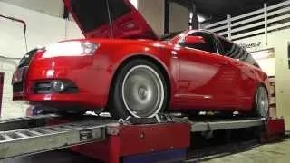 Exhaust power dyno test Audi A6 3.0 TDI