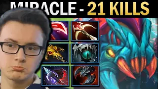 Weaver Gameplay Miracle with 21 Kills and Lance - Dota 2 Ringmaster