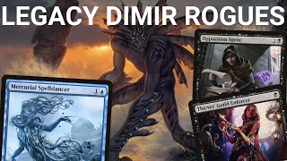 HOW ROGUE CAN YOU GO?! Legacy Dimir Rogue Tempo. Mercurial Spelldancer, True-Name Nemesis Oppo MTG