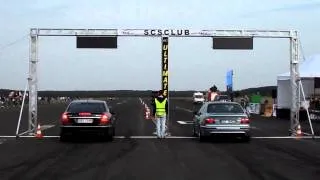 E63 AMG vs e39 M5 - Drag 1/4 mile