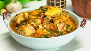 ЧАХОХБИЛИ из курицы. Знаменитое блюдо грузинская кухни. Рецепт от Всегда Вкусно!