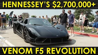 Up Close with the $2.7 Million 1800HP Venom F5 Revolution Hypercar