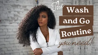 MUST HAVE Wash and Go Routine