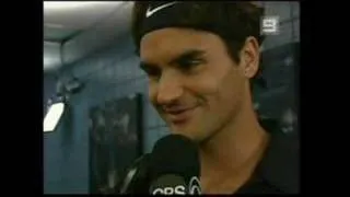 Roger Federer vs Novak Djokovic pre match interview US Open