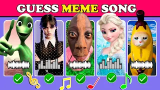 Guess the meme and songs #1 | Tenge Song, Elsa, MrBeast, Freddy, Lay Lay, Raccoon dancing, Happy Cat
