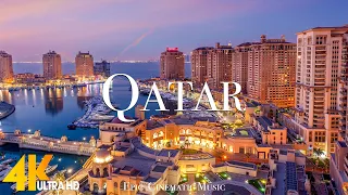 Qatar 4K  | Beautiful Nature Scenery With Inspirational Cinematic Music | 4K ULTRA HD VIDEO