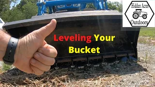 How To Level Your Tractor Bucket:  Tips & Troubleshooting