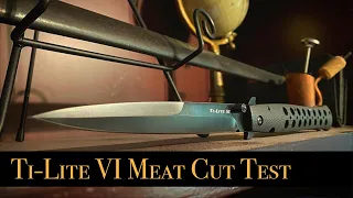 Meat Cut Test: Cold Steel XHP Ti-Lite
