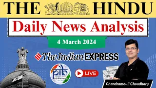 The Hindu Analysis | 4 March 2024 | Daily News Analysis UPSC | Unacademy