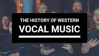 A cappella arranging: The history of Western vocal music | Choir With Knut | Ep. 1