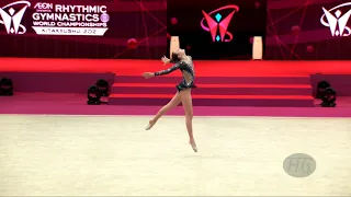 DOMENIG-OZIMIC Valentina (AUT) - 2021 Rhythmic Worlds, Kitakyushu (JPN) - Qualifications Hoop