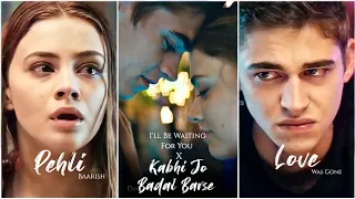 I'll Be Waiting × Kabhi Jo Badal Barse Whatsapp Status | Hardin Tessa Status | Fullscreen|Sad Status