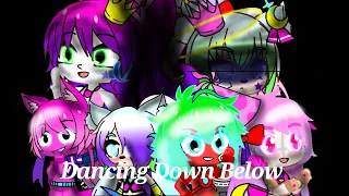 [ Dancing Down Below ]Gacha Club FNaF ( Read Desc. ) By:@APAngryPiggy feat.@zablackrose