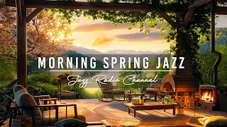 🌥fresh Весеннее утро на уютном кофейном крыльце с расслабляющим джазом для хорошего настроения