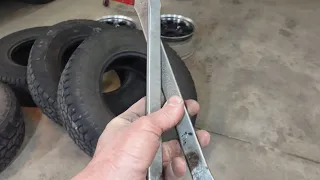 Mounting my truck tires by hand