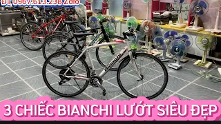 báo giá 3 chiếc xe đạp bianchi ý xuất nhật, đẹp chất lượng. lh 0967613238 zalo