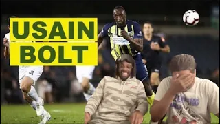 Ki & Jdot GETS MAD Reacting to Usain Bolt Skills and Goals!