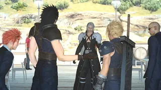 Cloud Zack Reno And Rude Meet Sephiroth For The First Time Final Fantasy Mod