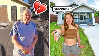 Buying A Homeless Man A New House! **EMOTIONAL SURPRISE**🏠❤️| Piper Rockelle