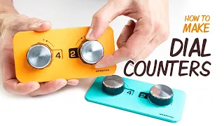 How to Make a Dial Counter | Board Game Upgrade DIY