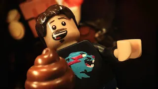 Lego MrBeast spends 50 hours buried alive