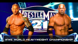 WWE 2K22 Goldberg vs. Batista