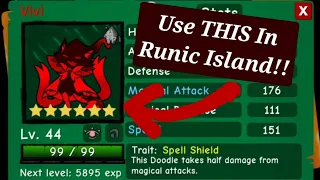 You NEED this doodle for Runic Island!