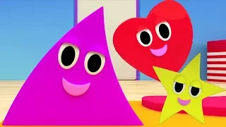 3d формы песни | Изучите фигуры | Мультфильм для детей | 3D Shapes Song | Shapes Song For Kids