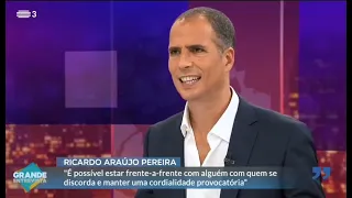 Ricardo Araújo Pereira explica o motivo pelo qual se recusa a convidar o facho.