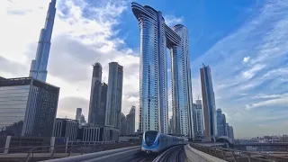 Dubai Metro Ride to Expo 2020 Dubai | UAE 🇦🇪