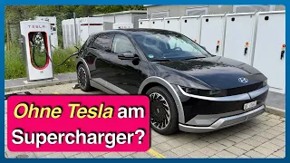 Hyundai Ioniq 5 am Supercharger - Geht das gut?