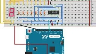 11. Jak podłączyć 7 segmentowy wyświetlacz do Arduino - ciąg dalszy (4026BE) ?