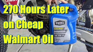 BEST Dirt bike Oil For Yamaha / $ spent , Blue Supertech, not JASO tested doesn't mean it's not good