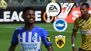 Brighton vs. AEK Athens • UEFA Europa League 2023/24