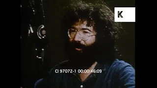 Jerry Garcia Interview on Music Industry, 1972